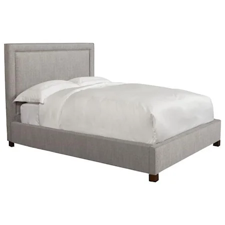 Contemporary King Upholstered Bed